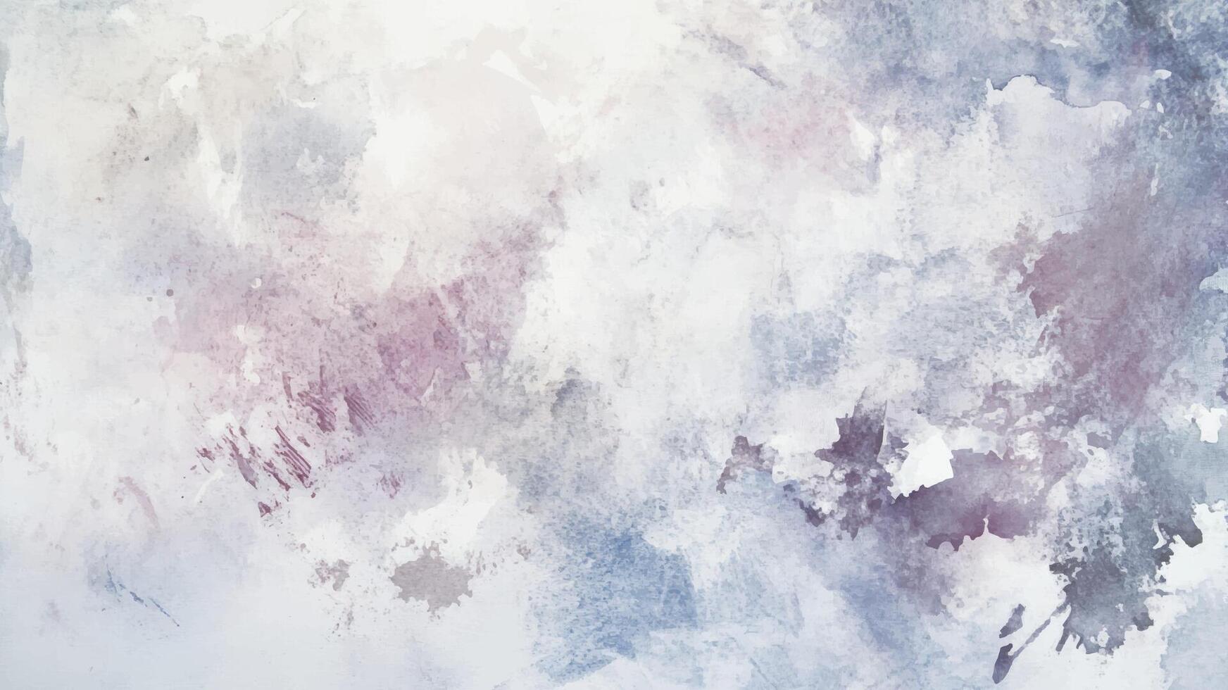 Subtle watercolor backdrop with an abstract aesthetic. Great for text overlays, promotional banners, presentations, or display graphics in purple color vector