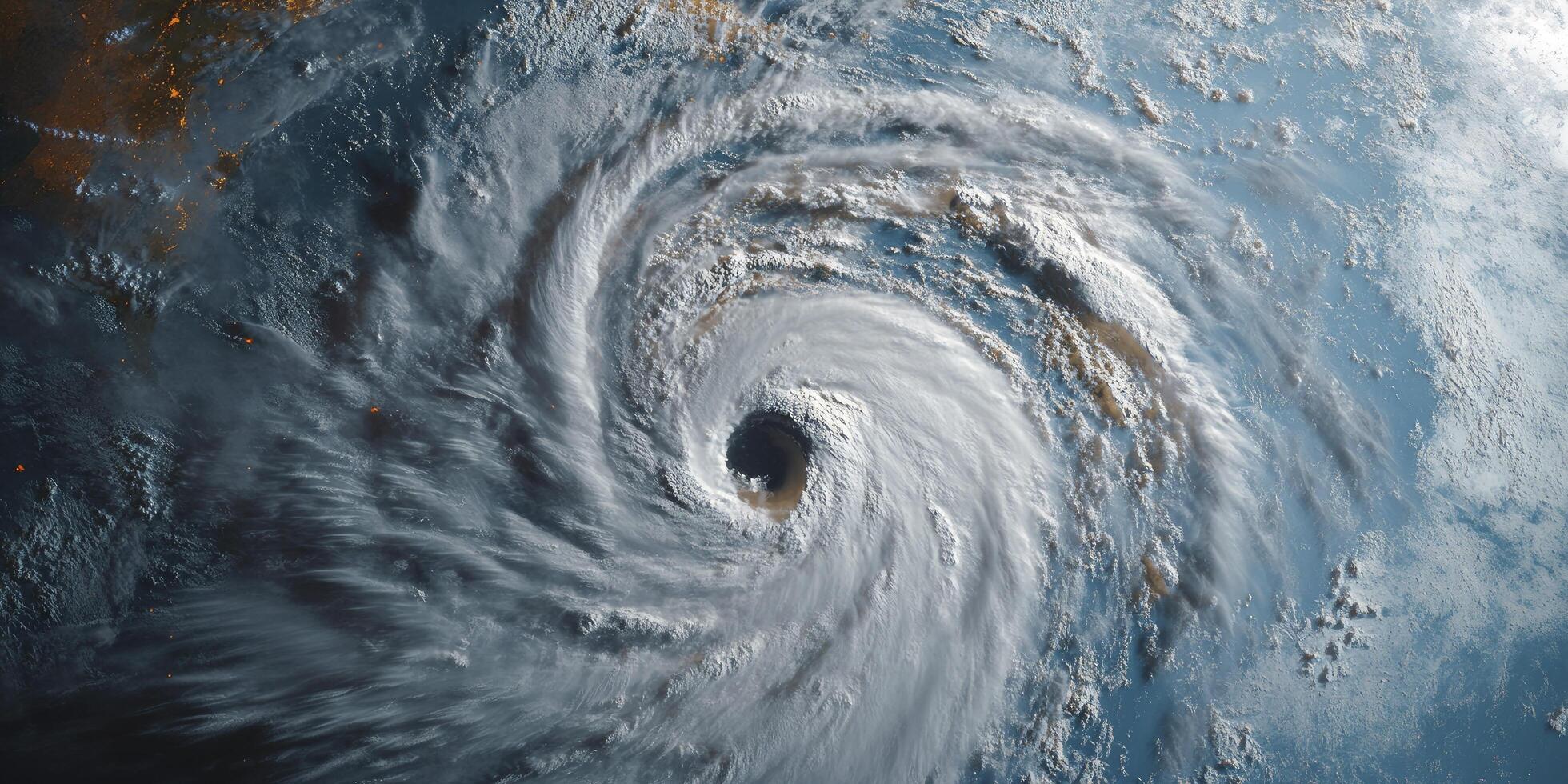 Hurricane in space, with clouds and water elements of this image are furnished by nasa photo