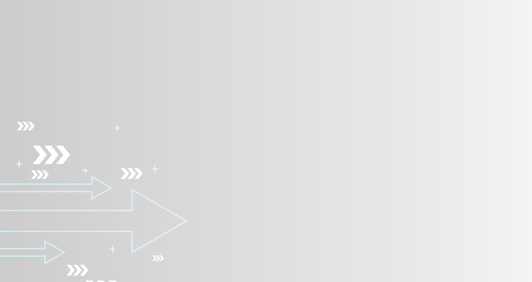 abstract white background with gradient color and arrows dynamic line. vector