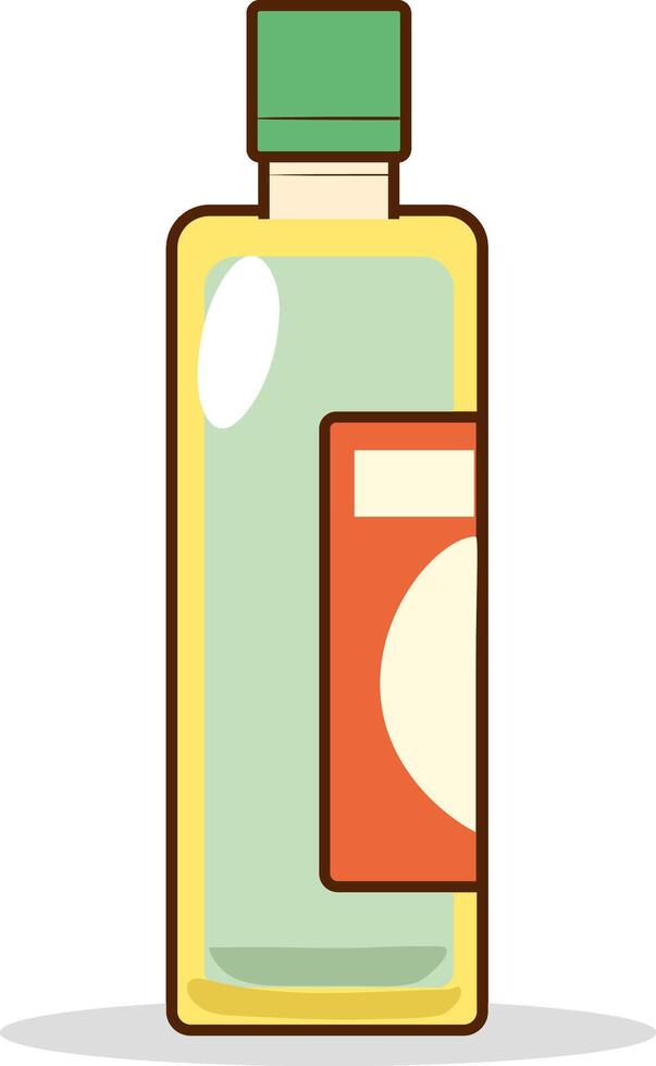 illustration of a cologne bottle vector