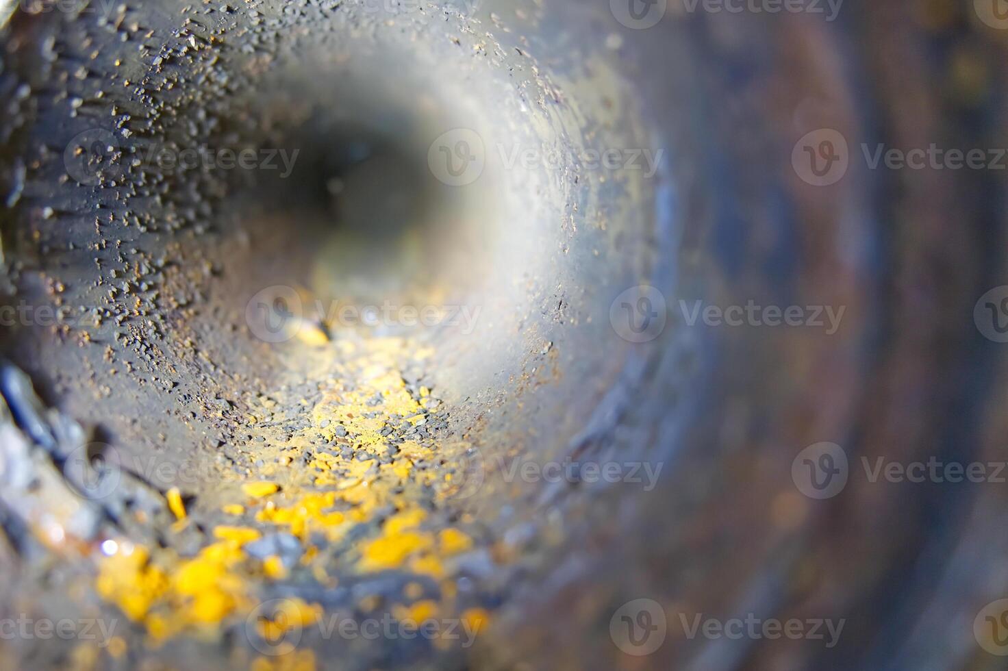 Close-Up of Rusty Circular Surface photo