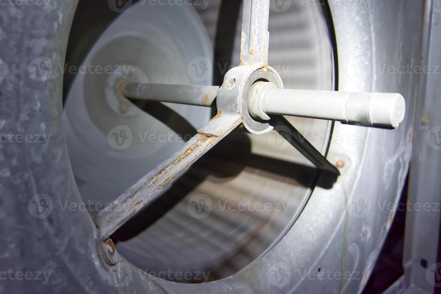 Close-Up of Industrial Fan and Ventilation System photo