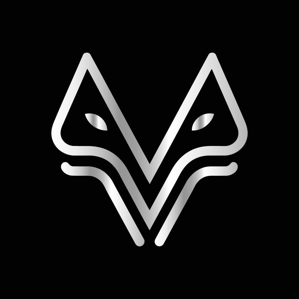 the logo for a company called v vector