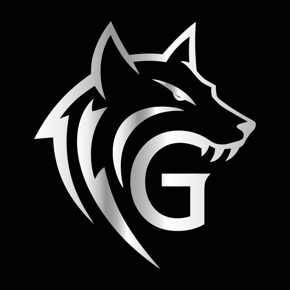 the logo for a team called g. vector