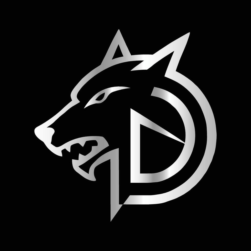 the logo for a company called d vector