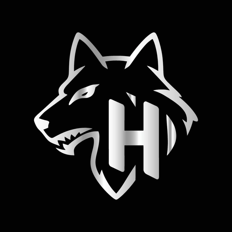 the logo for a company called h vector