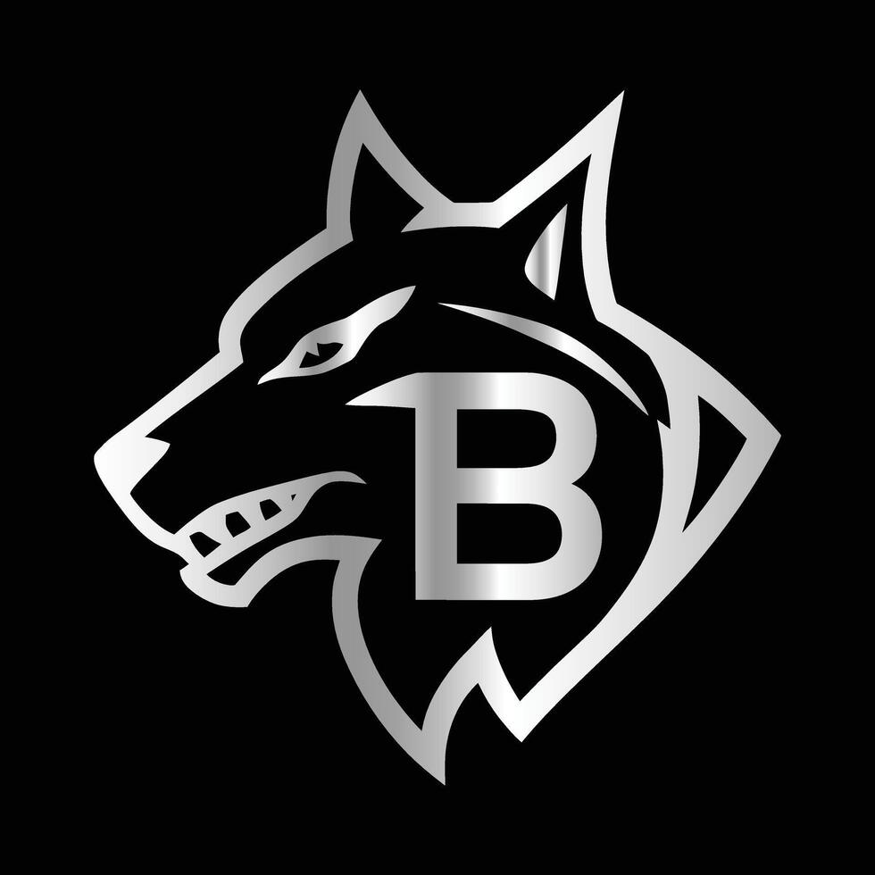 the logo for a company called b vector