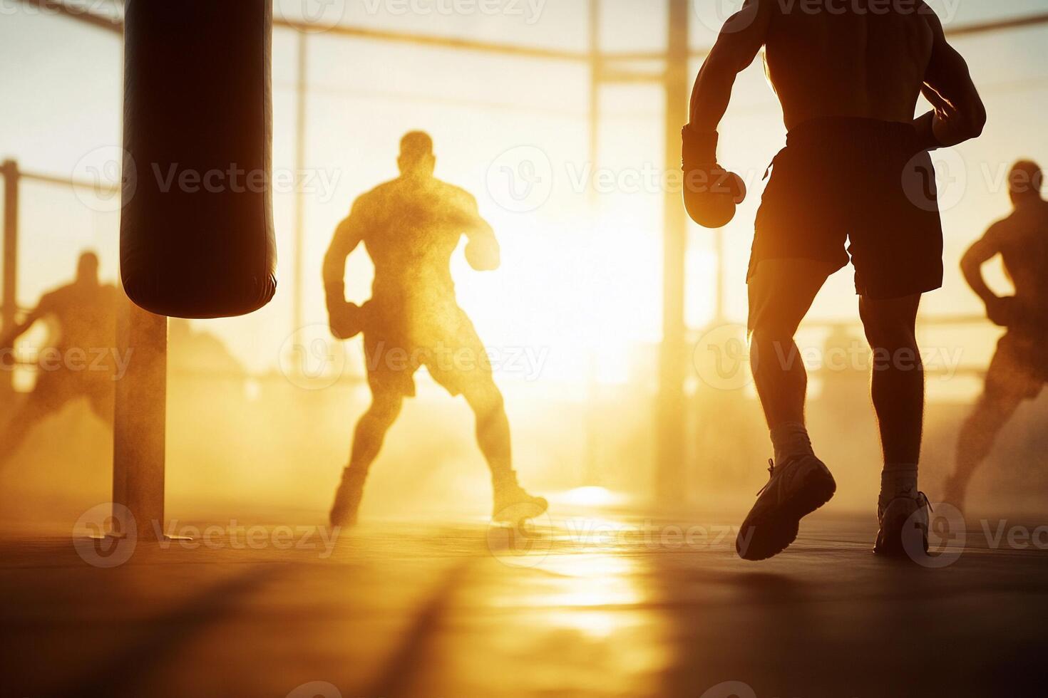 Boxing is a great way to stay in shape photo