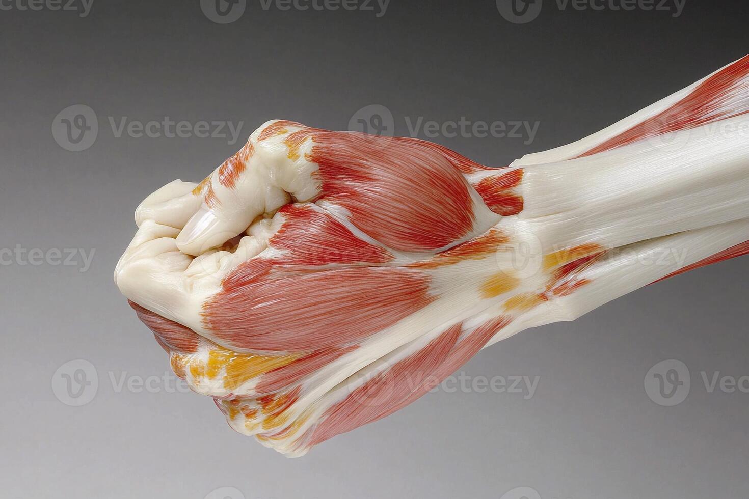 The muscles of the hand are shown in this image photo