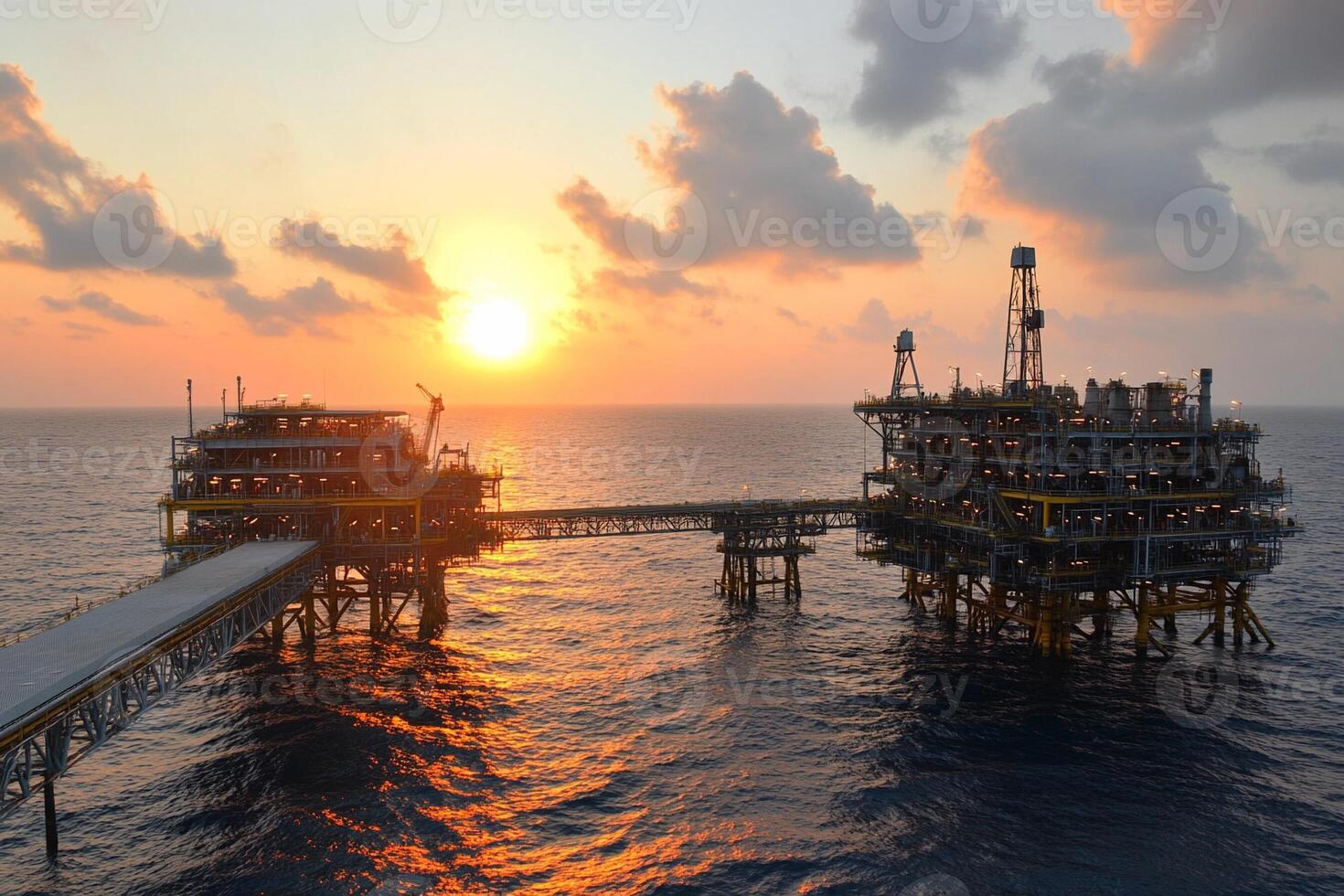 Oil and gas industry in india photo