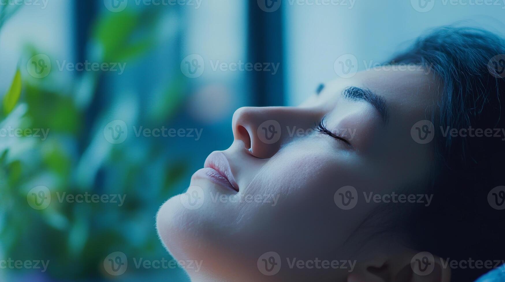 Serene Slumber A Peaceful Moment of Rest photo