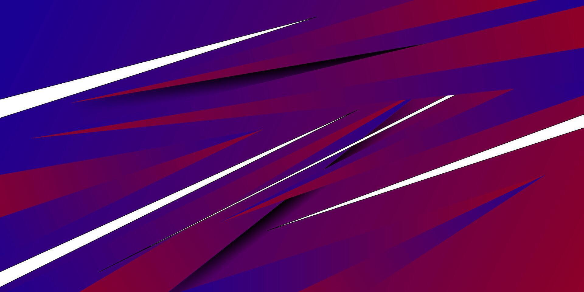Abstract blue and red gradient triangle background overlapping. Dark red and blue gradient background elements. Eps10 vector