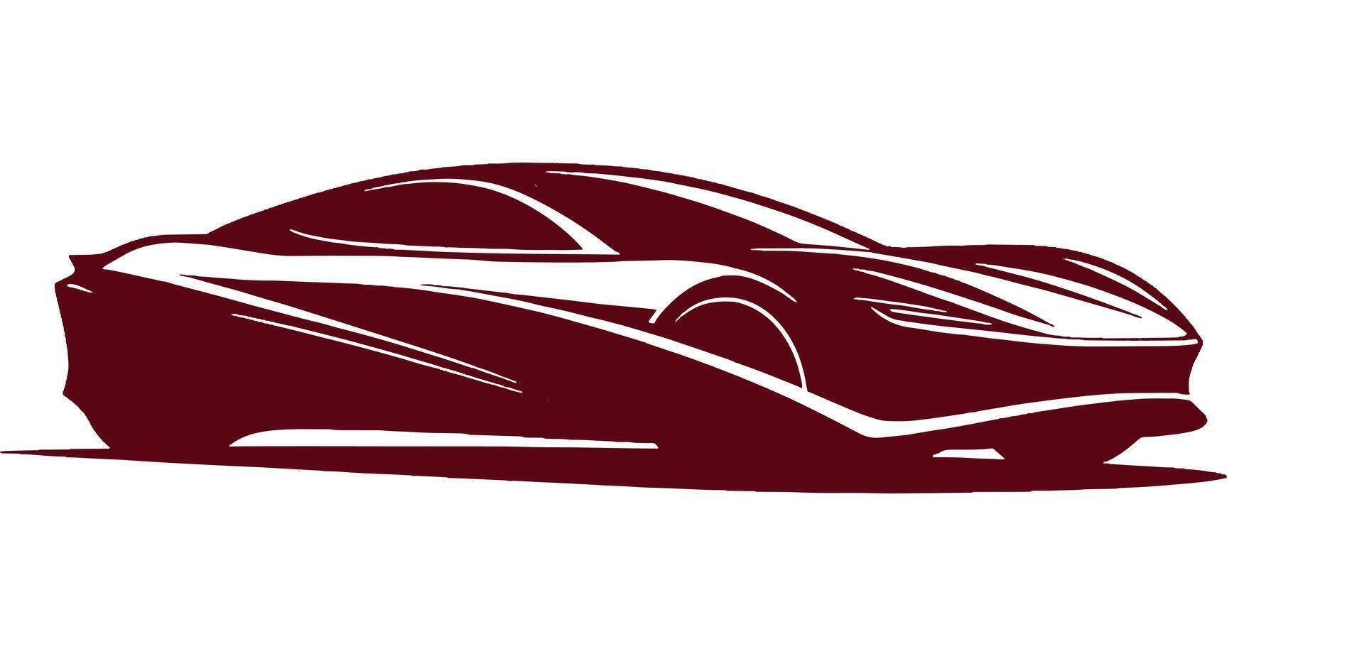 A car logo with a white background vector