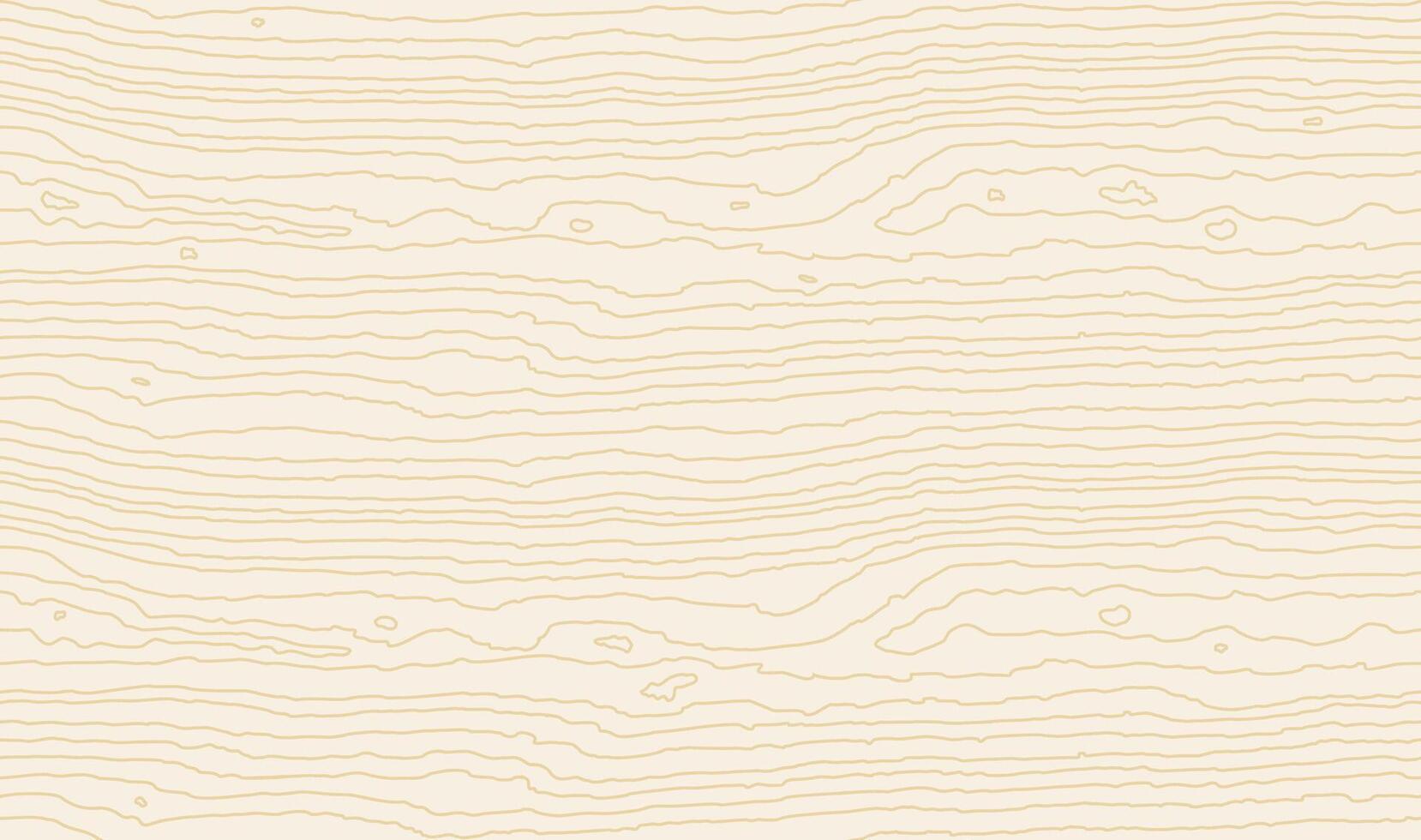 Seamless pattern of dense thin lines, wood grain texture background. Light golden wooden texture. vector