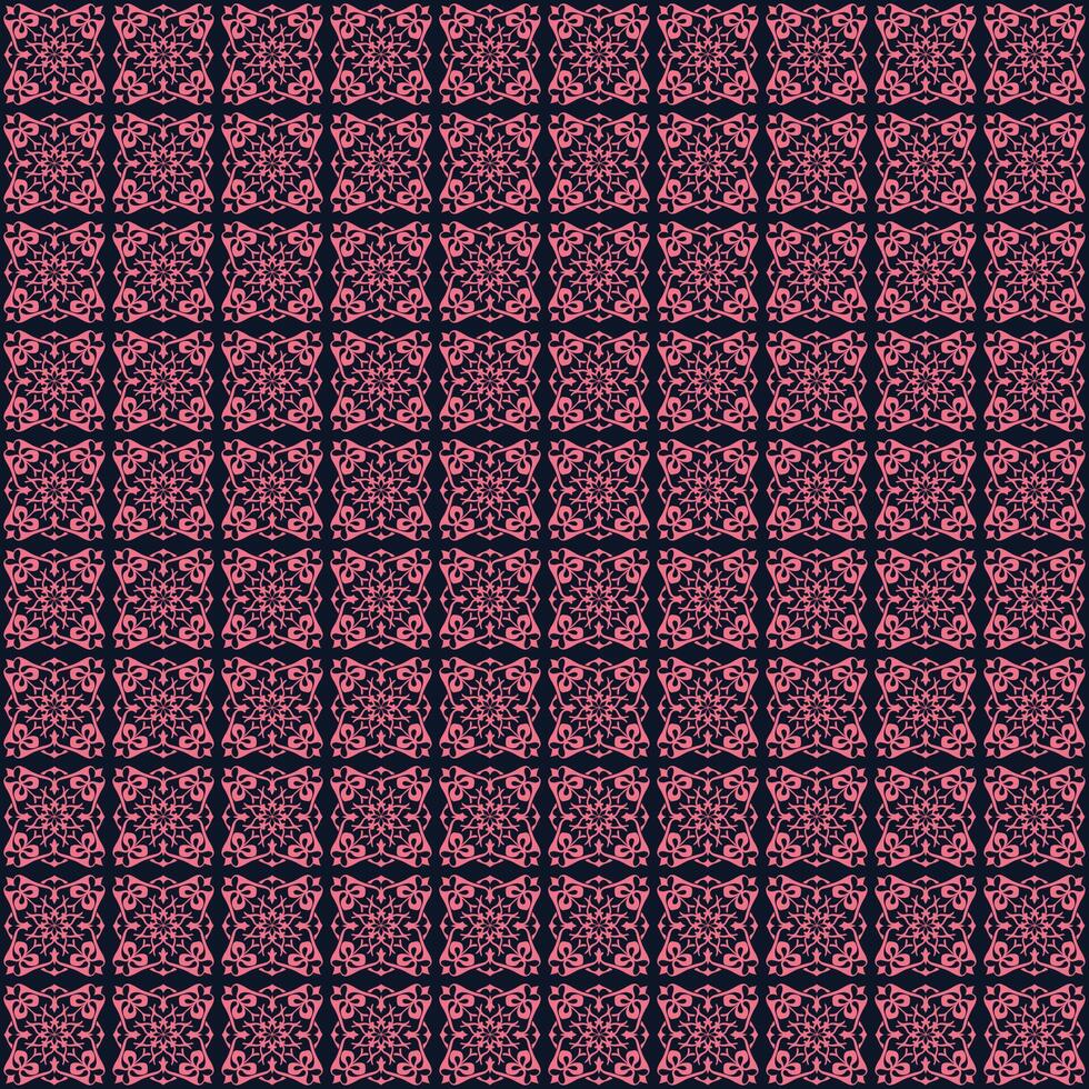 A pink and black patterned background vector