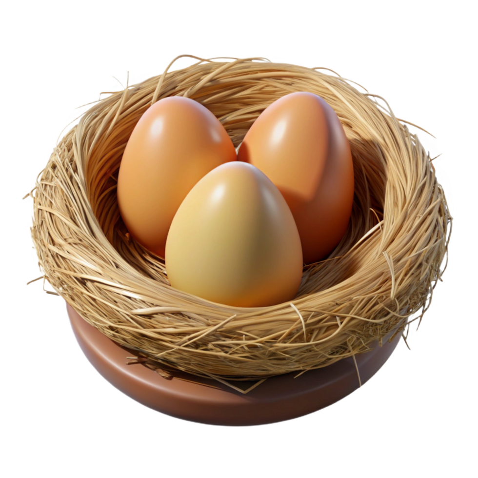 standout geometric Empty bird's nest NO BACKGROUND with Transparent Background. masterfully captured png