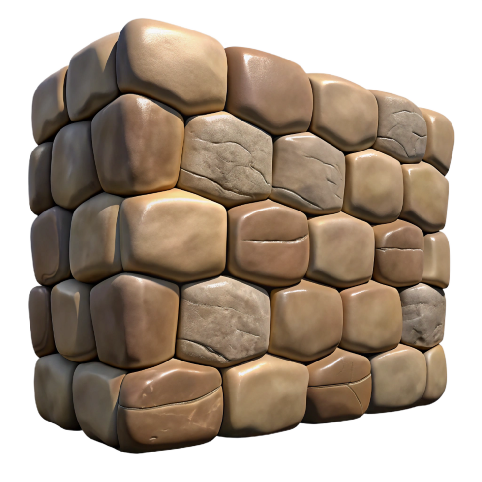 coveted gothic Stone wall texture closeup, NO BACKGROUND with Transparent Background. top-tier png