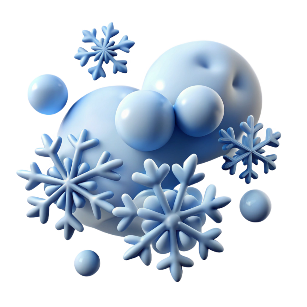 enchanting energetic rustic Falling snow flakes NO BACKGROUND with Transparent Background. elite png