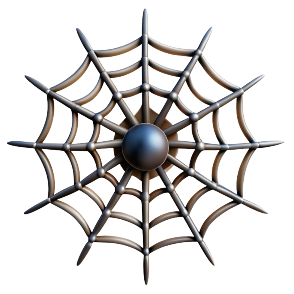 coveted victorian Detailed shot of a spider web NO BACKGROUND with Transparent Background. ultra HD png