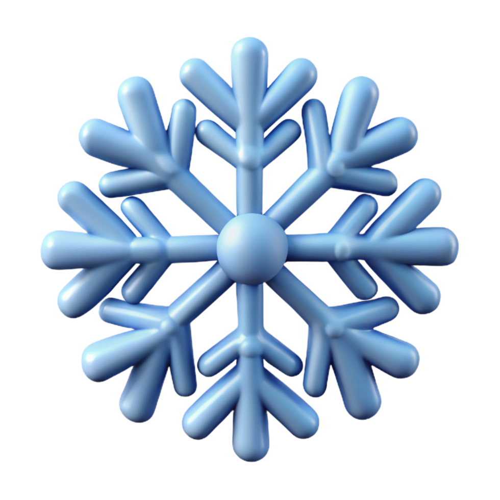 calm elegant A single, perfect snowflake. NO BACKGROUND with Transparent Background. flawless png