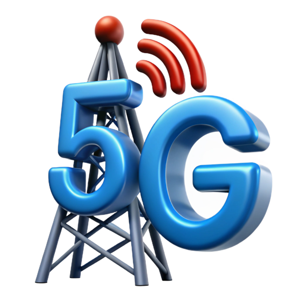 dynamic stunning 5G cellular tower antenna, NO BACKGROUND with Transparent Background. ultra HD png