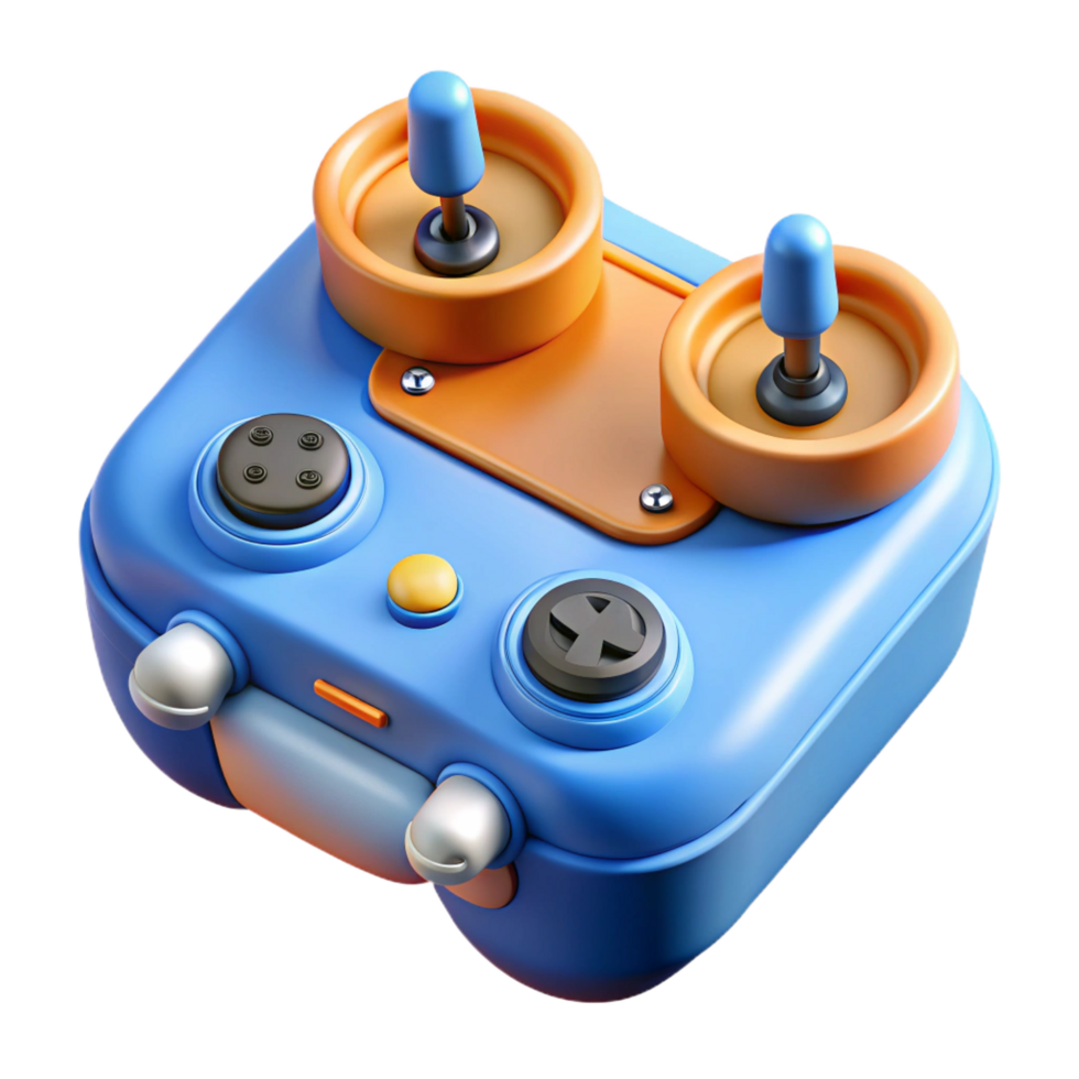 dazzling distinguished Drone remote control, joystick NO BACKGROUND with Transparent Background. png