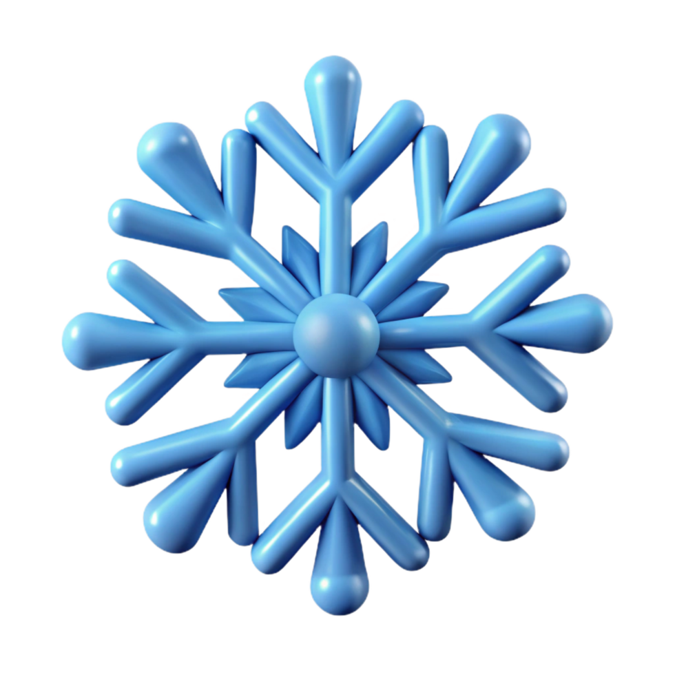sumptuous dreamy creative Single perfect snowflake NO BACKGROUND with Transparent Background. exclusive png