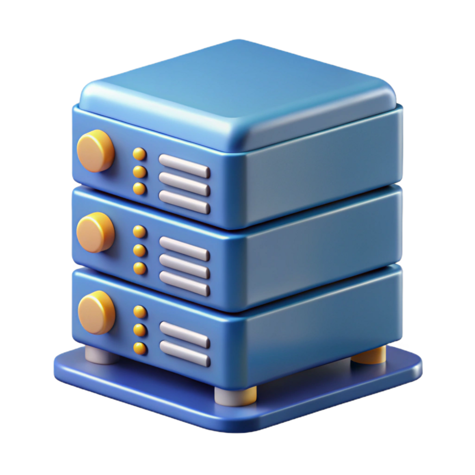 captivating artistic Server rack, data center NO BACKGROUND with Transparent Background. premium png