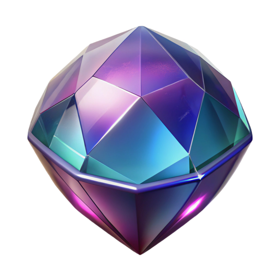 immaculate acclaimed A single, sparkling gemstone, cut in the shape of a dragon's eye. NO BACKGROUND with Transparent Background. png