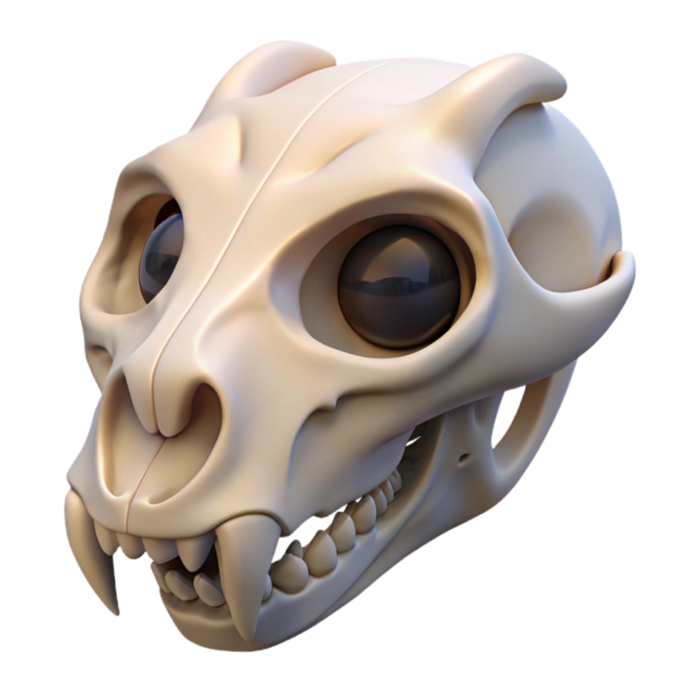 spectacular standout Animal skull generic NO BACKGROUND with Transparent Background. png