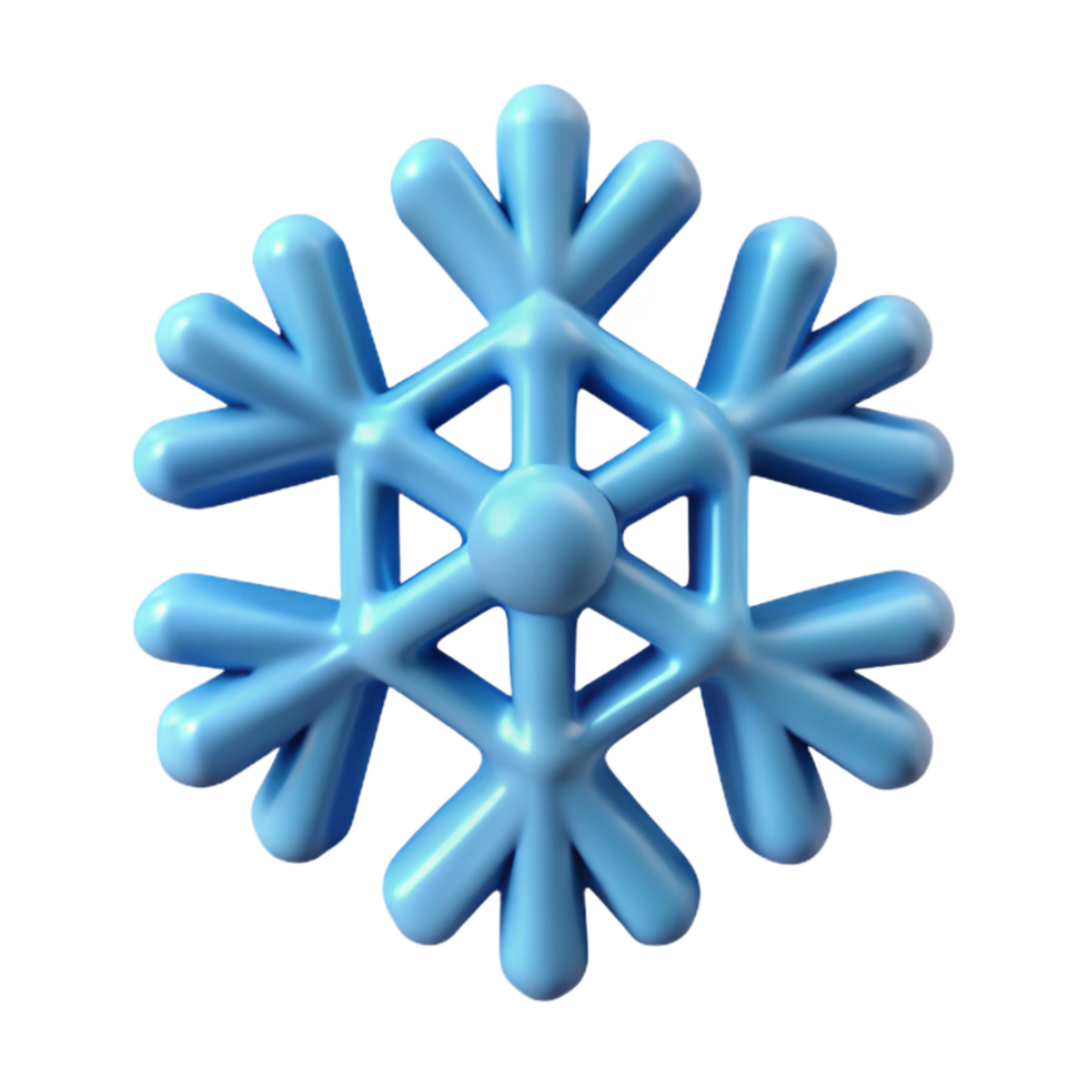 extraordinary signature Single snowflake NO BACKGROUND with Transparent Background. png