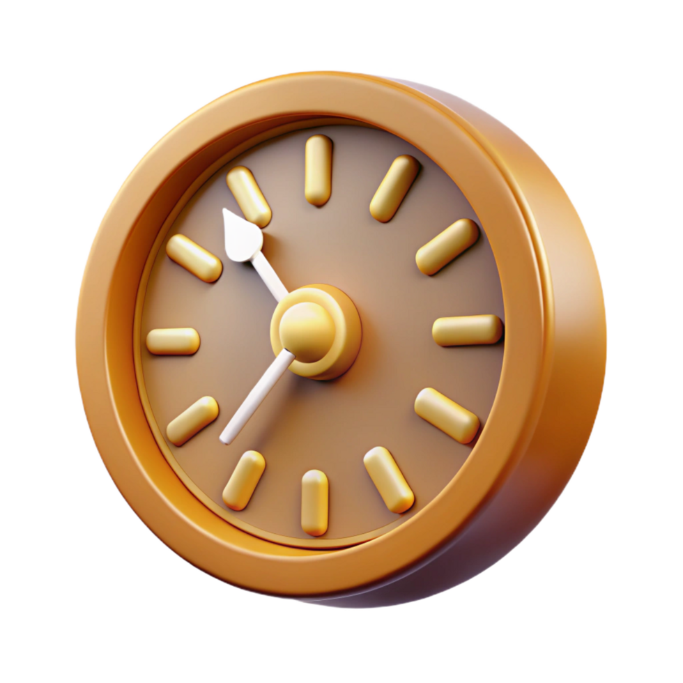 breathtaking coveted A stylized clock face with Roman numerals. NO BACKGROUND with Transparent Background. png