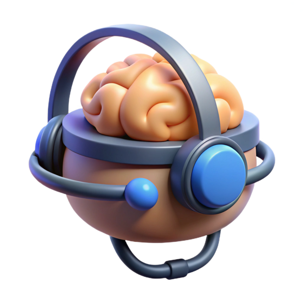 remarkable geometric A brain-computer interface headset. NO BACKGROUND with Transparent Background. fine detail png
