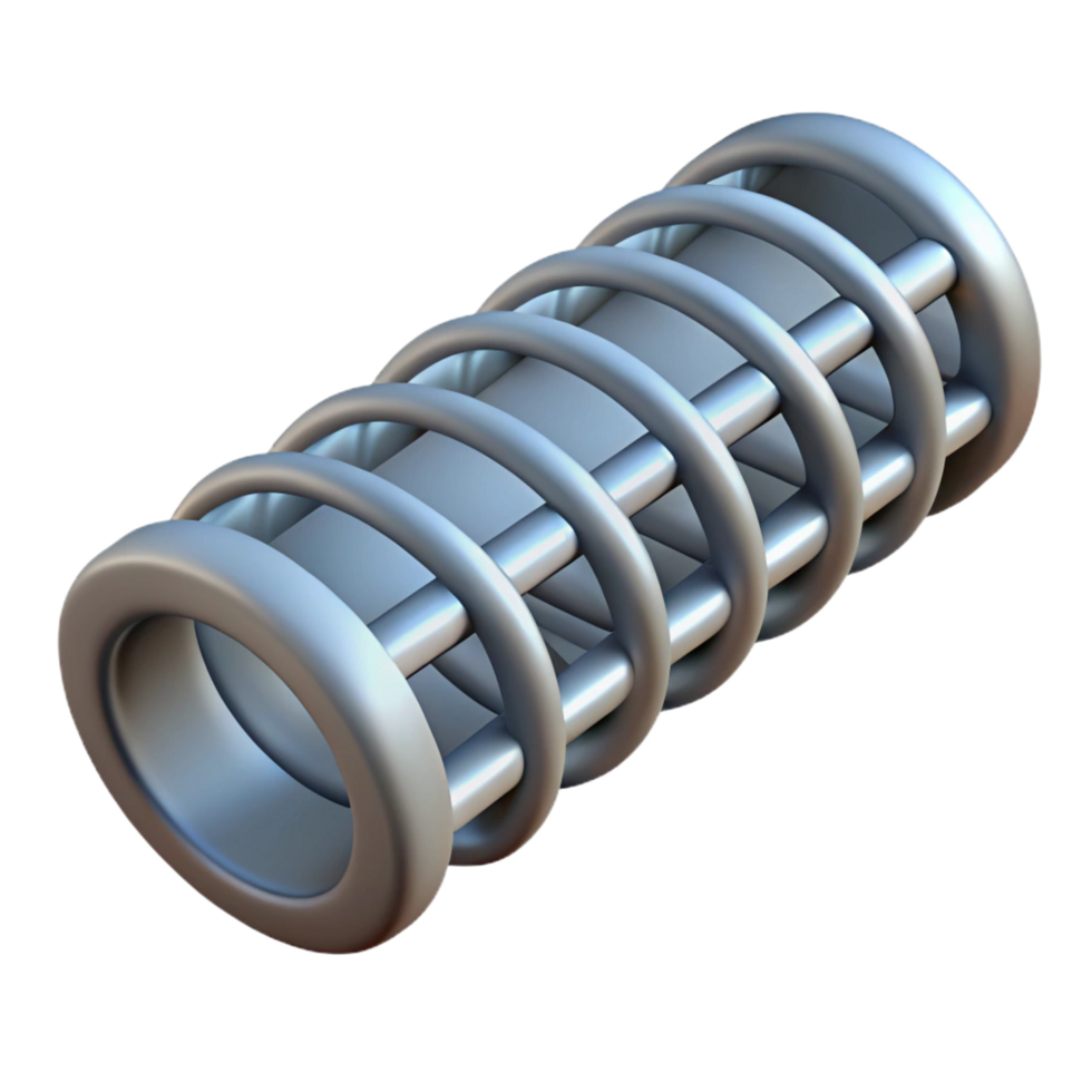 enchanting exemplary CAD rendering of a rebar NO BACKGROUND with Transparent Background. png