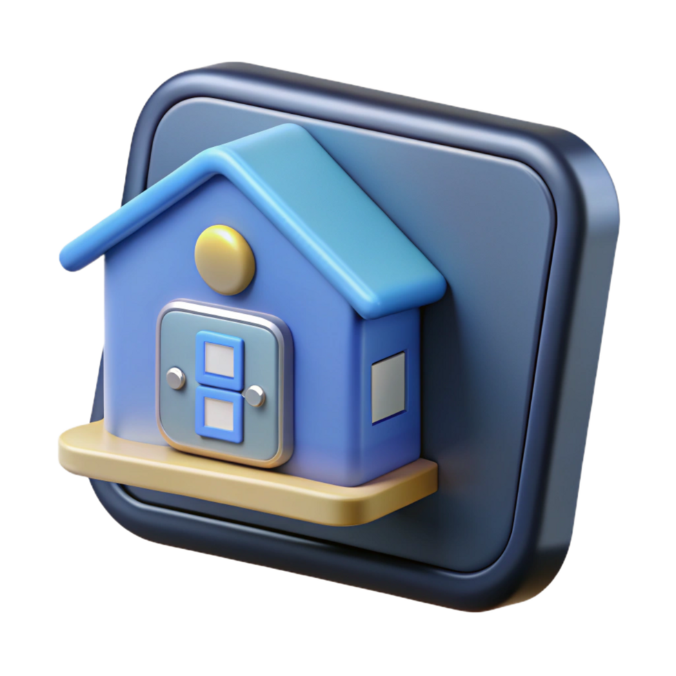 alluring calm renaissance Smart home hub with touchscreen display, NO BACKGROUND with Transparent Background. ultra HD png
