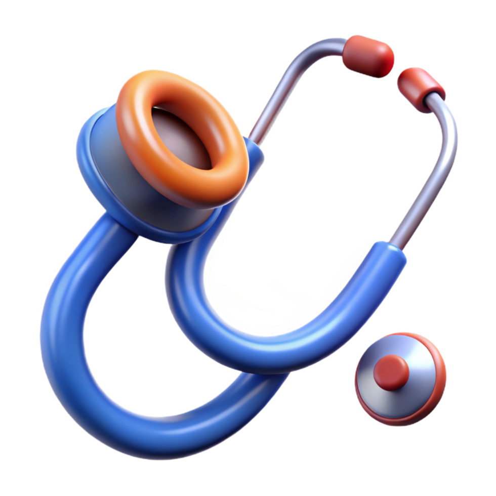 dazzling celebrated Stethoscope with earpieces and chest piece NO BACKGROUND with Transparent Background. png
