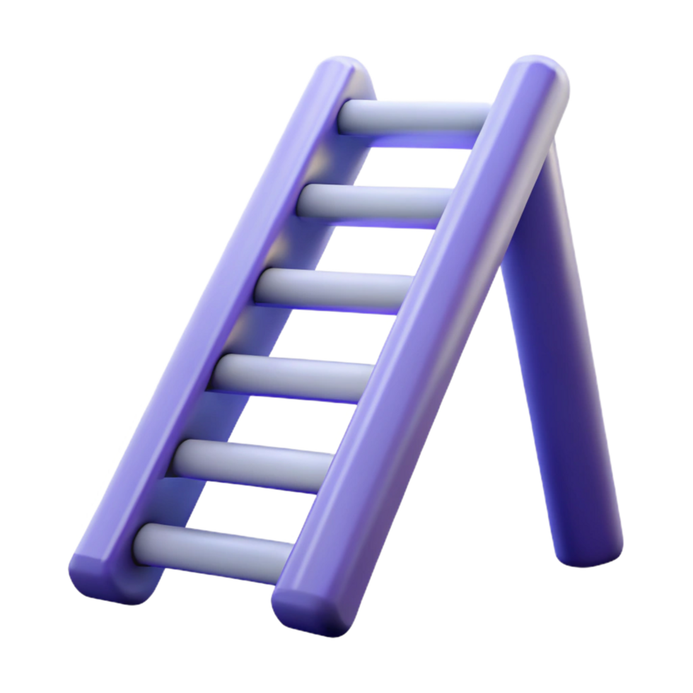 dreamy impressive Ladder NO BACKGROUND with Transparent Background. masterfully captured png