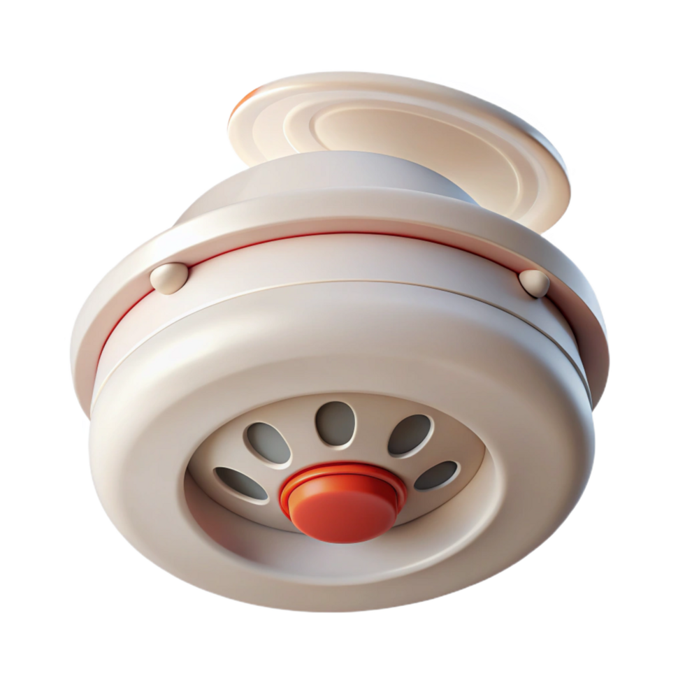 alluring tropical Smoke detector NO BACKGROUND with Transparent Background. refined png