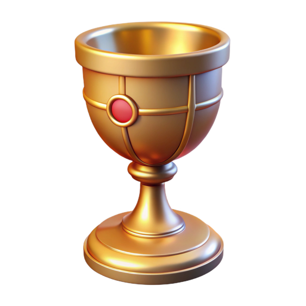 breathtaking acclaimed The Holy Grail, ornate chalice, NO BACKGROUND with Transparent Background. png