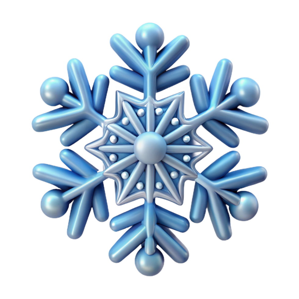 captivating celebrated A single, perfect snowflake, intricate design, NO BACKGROUND with Transparent Background. png