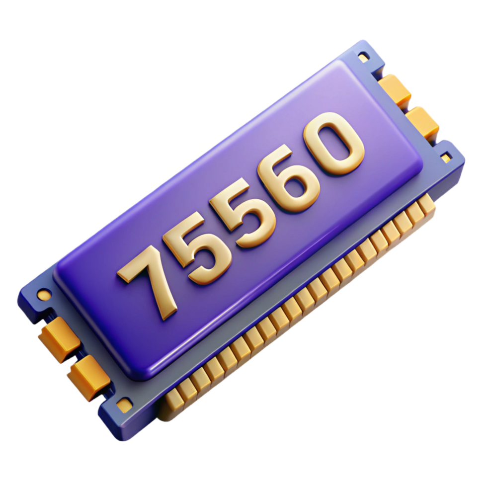 dreamy extraordinary RAM modules, computer memory. NO BACKGROUND with Transparent Background. masterfully captured png