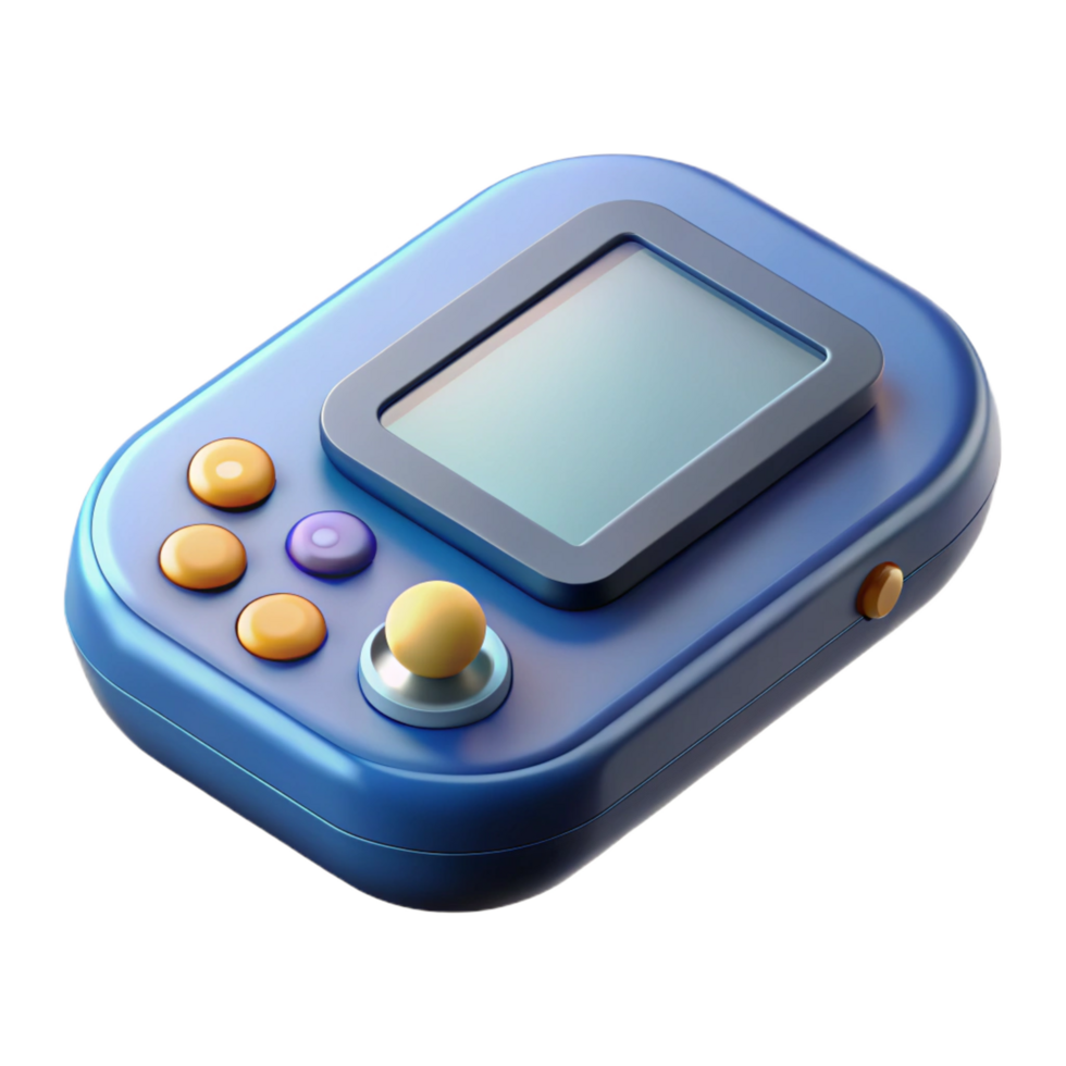 pristine intense victorian A game console, modern design. NO BACKGROUND with Transparent Background. studio quality png