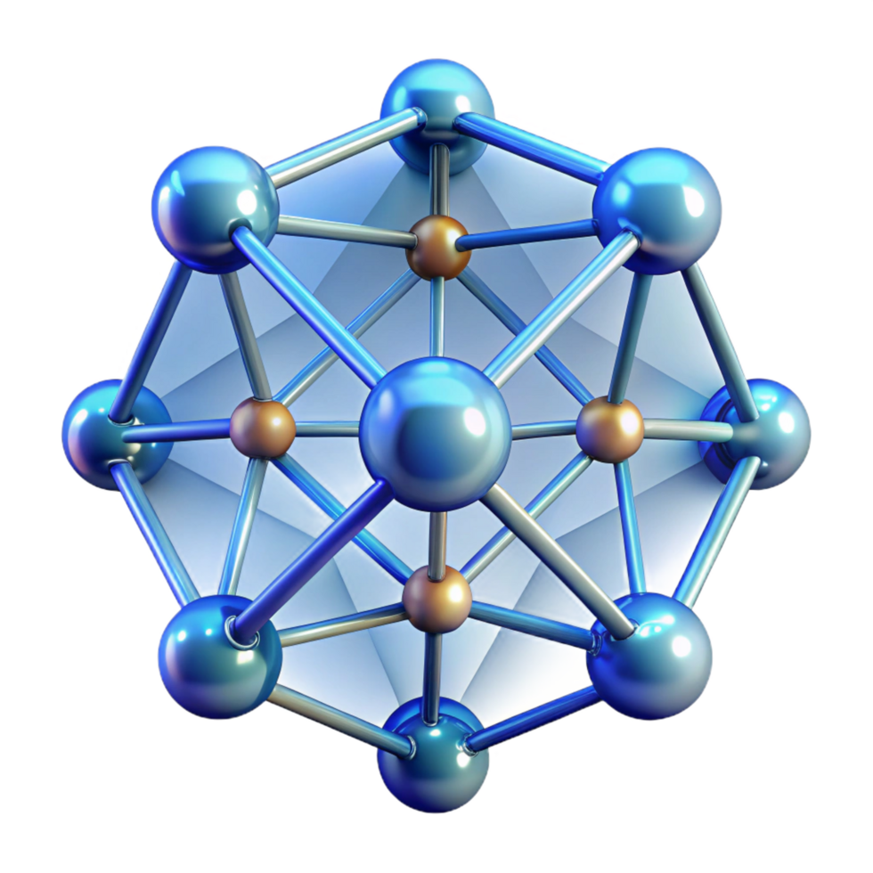 splendid reflective urban A complex, interconnected network of glowing nodes. NO BACKGROUND with Transparent Background. fine detail png