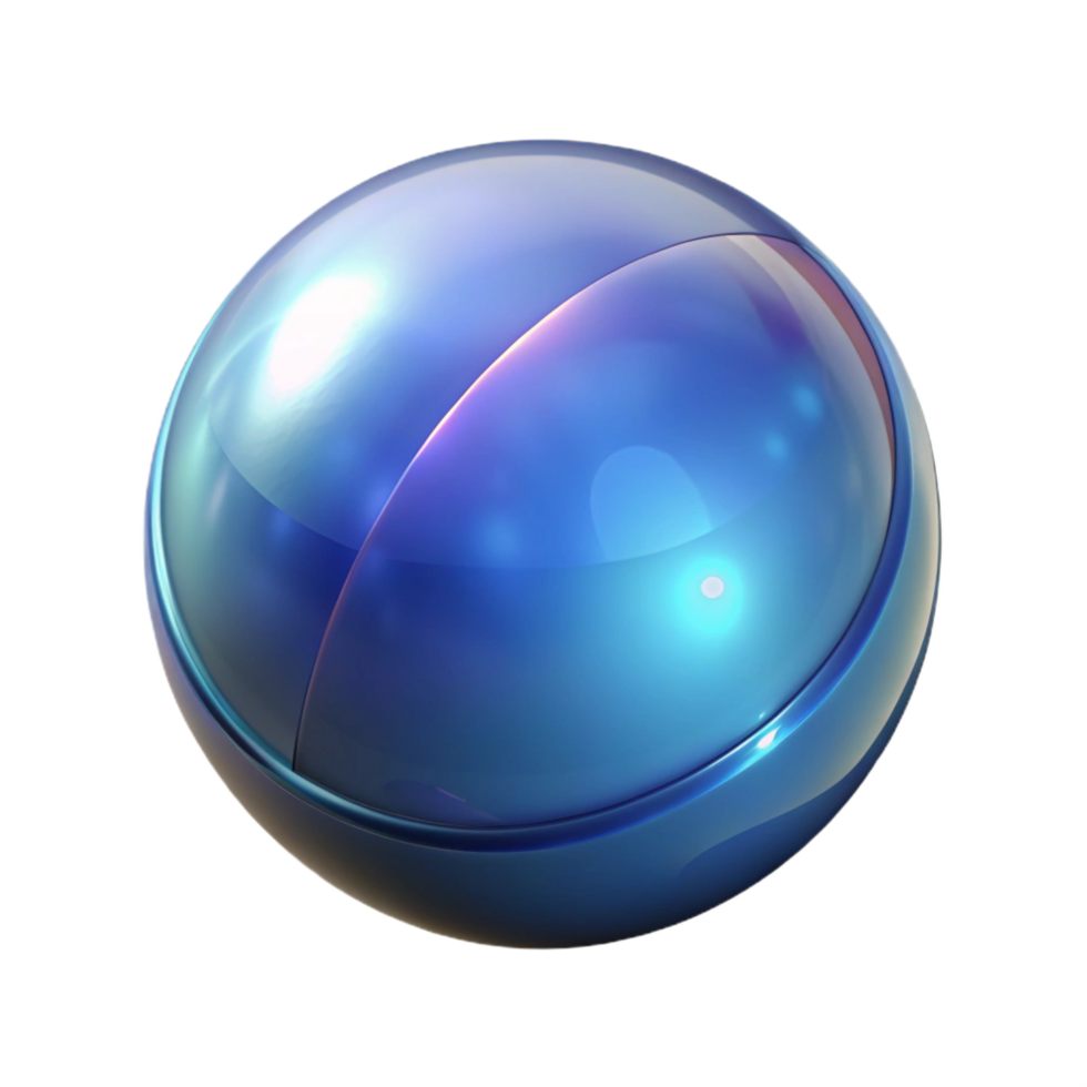 whimsical majestic A single, magical orb, NO BACKGROUND with Transparent Background. premium png