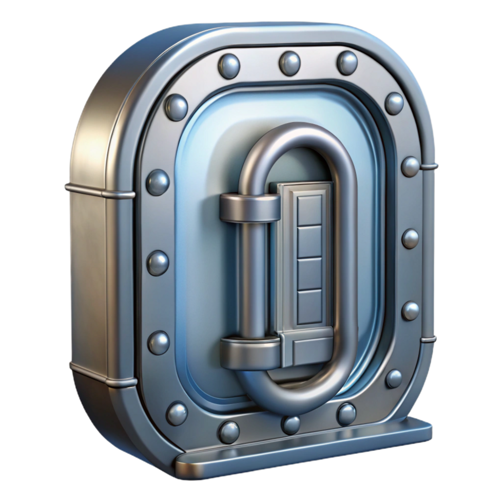 calm enchanting Spaceship door, metallic, futuristic design, airtight seal, secure. NO BACKGROUND with Transparent Background. detailed png