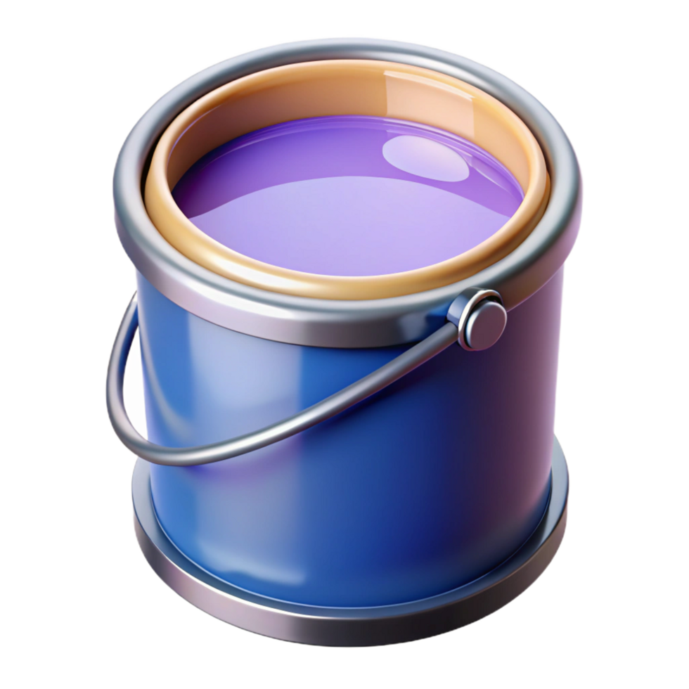 dynamic elegant Can of paint NO BACKGROUND with Transparent Background. perfect clarity png
