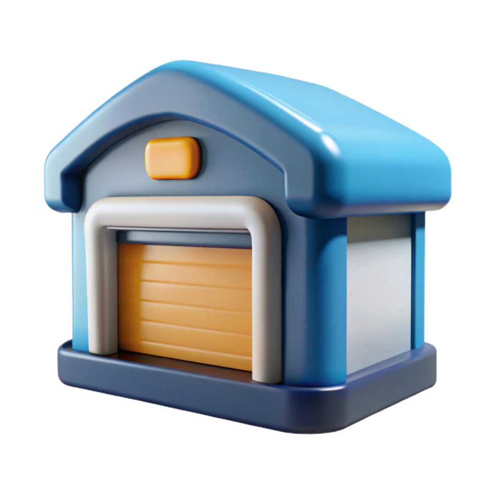 calm immaculate Garage door opener NO BACKGROUND with Transparent Background. 8K png