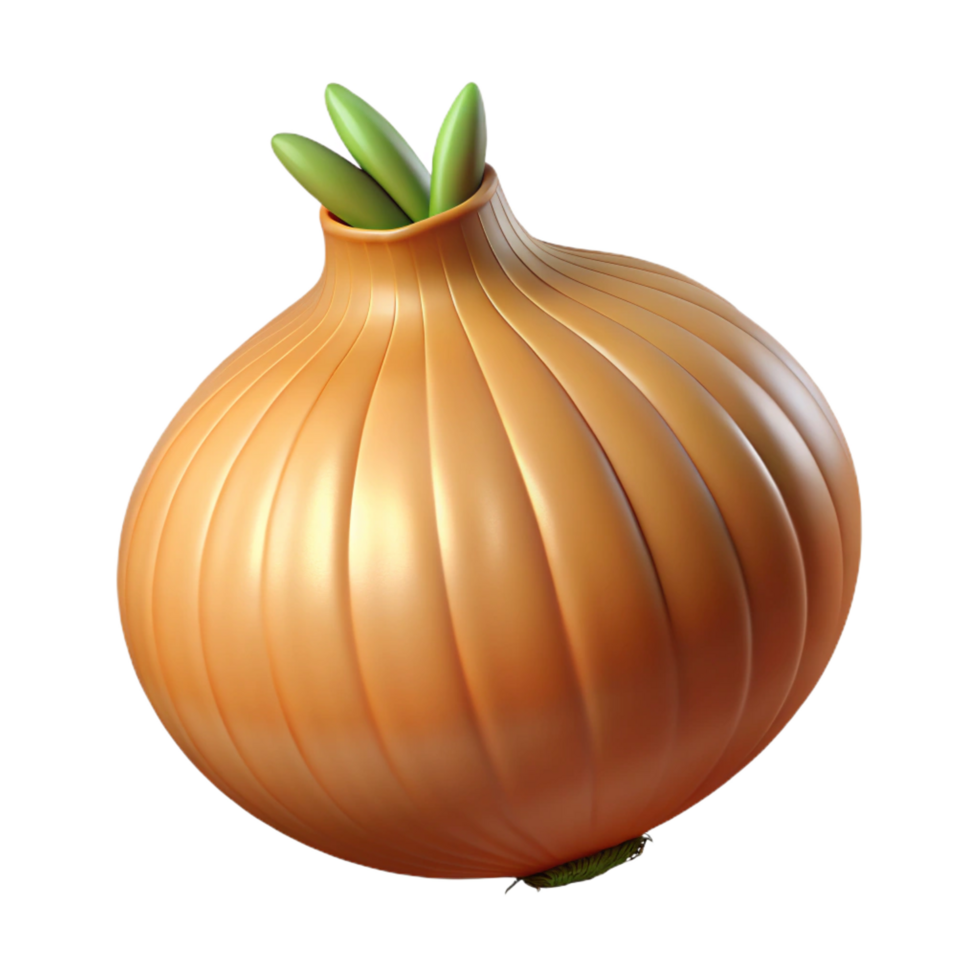 exemplary classic Onion NO BACKGROUND with Transparent Background. original png