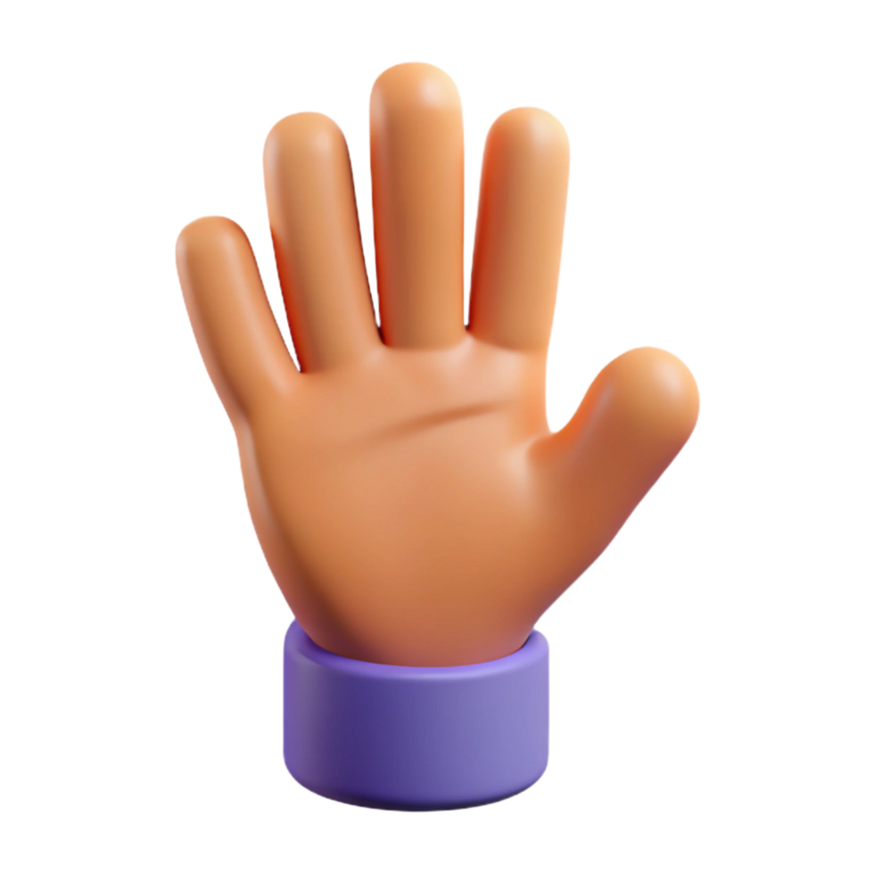 celebrated traditional A single, stylized human hand reaching out. NO BACKGROUND with Transparent Background. studio quality png