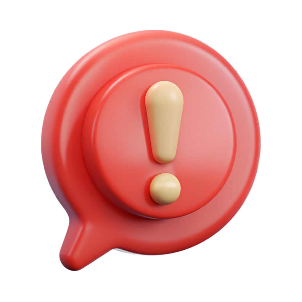 beautiful calm bohemian A stylized speech bubble with an exclamation mark. NO BACKGROUND with Transparent Background. high quality png